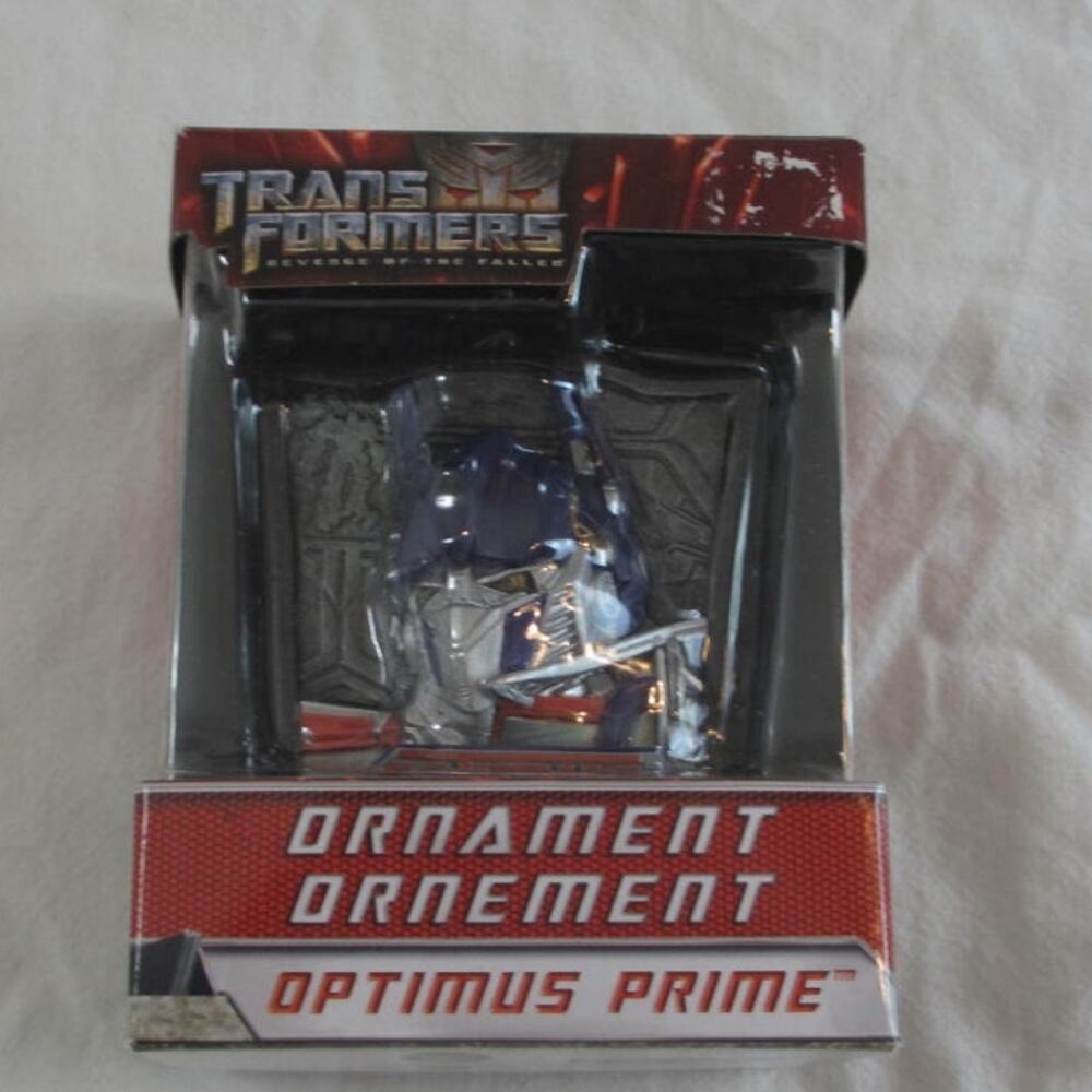 NEW Transformers Optimus Prime Christmas Ornament 2009 Revenge of the Fallen